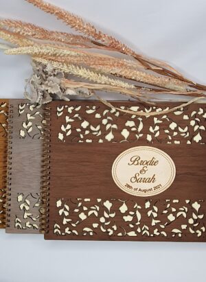 Deluxe Wooden Guestbook | A5 Size