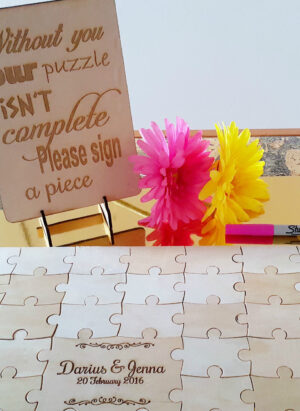 Jigsaw Puzzle Guestbook