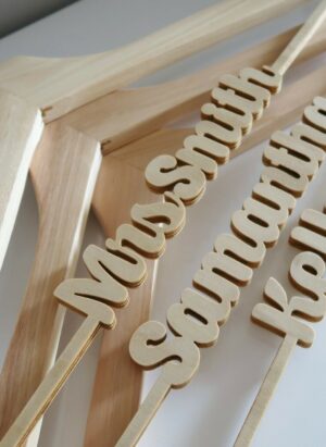 Cut-out Personalised Coathanger